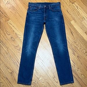 Levi's 511 Made JUNE/2016 Denim Blue Jeans Whisker Wash Men's W/32 L/32